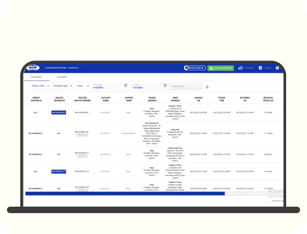 On-demand delivery services