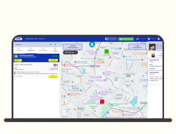 On-demand delivery services