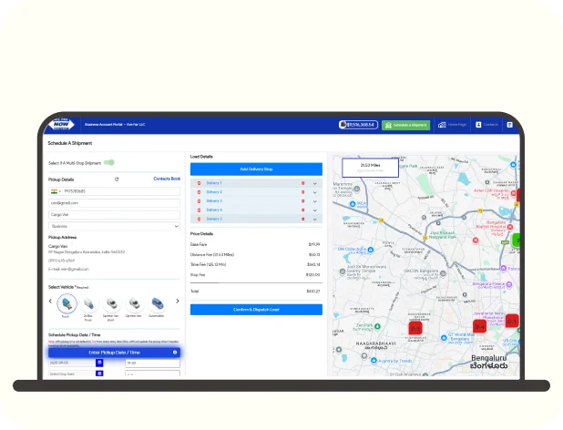 On-demand delivery services