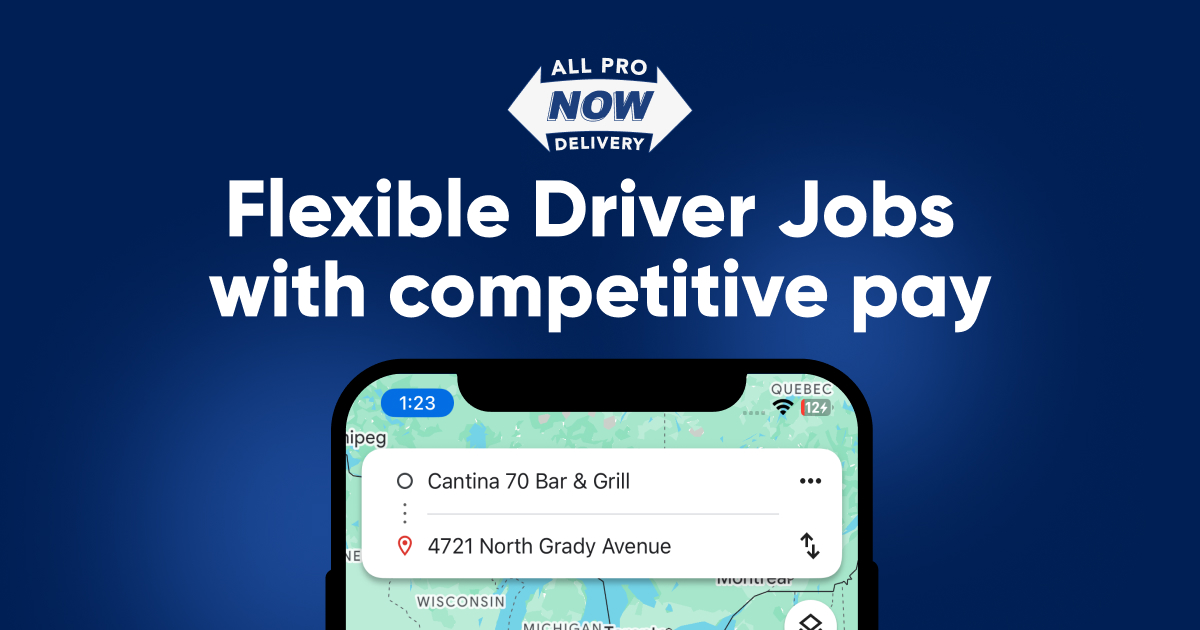 Driver Jobs | Join the All Pro Now Delivery Team